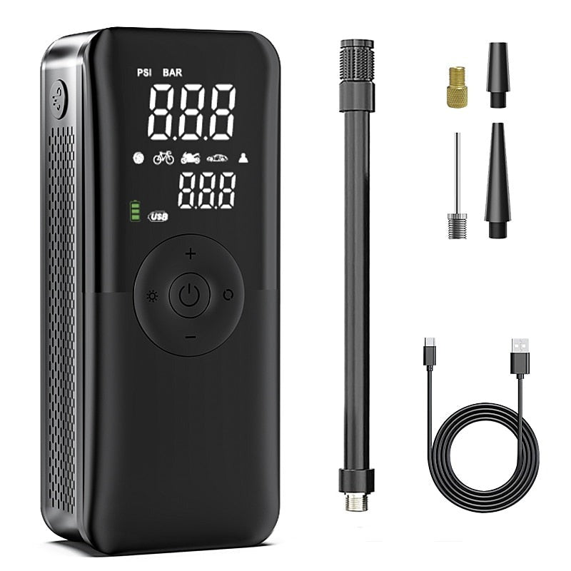 Compressor de Ar Portátil Recarregável - Air PowerMax